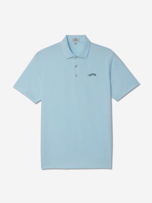 Sun Day Red Classic Stripe Polo Hvite Blå Stripete | 813562-RHS