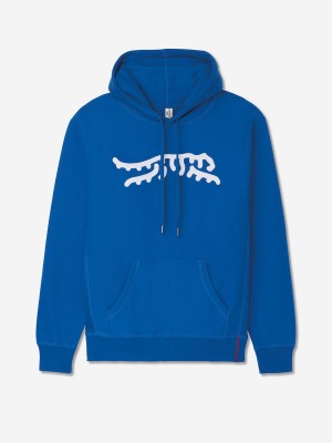 Sun Day Red Luare Chain Stitch Hoodie Royal/White | 362458-LFC