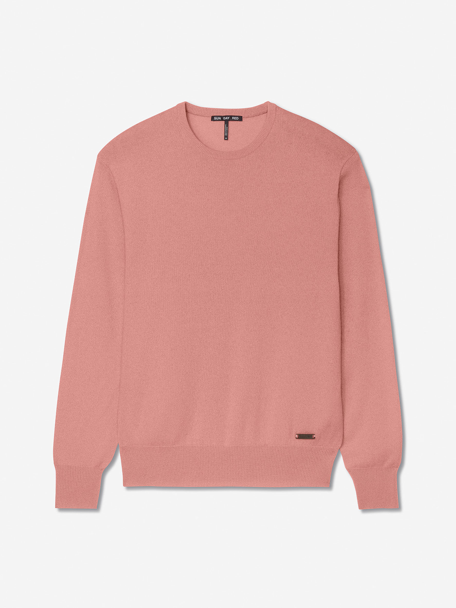 Sun Day Red 3D Tour Cashmere Crew Rosa | 721034-HFZ