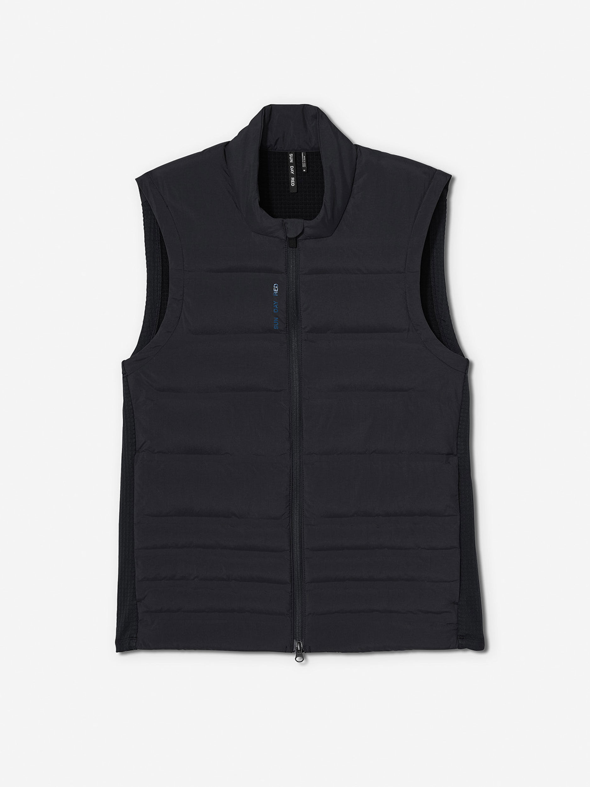 Sun Day Red Insulated Grid Vest Svarte | 750316-YWN