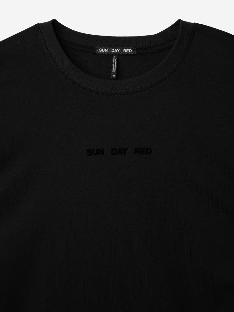 Sun Day Red Long Sleeve Dark Matter T-Shirt Svarte | 864513-LRU