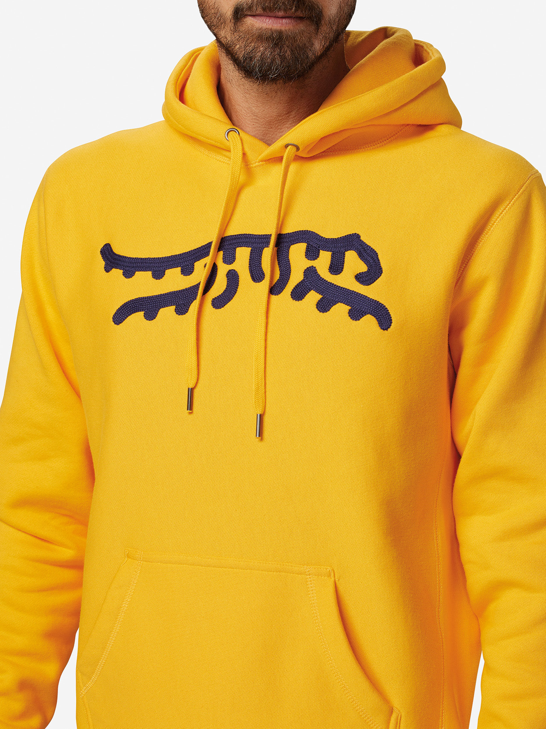 Sun Day Red Luare Chain Stitch Hoodie Gold/Navy | 314570-WNK