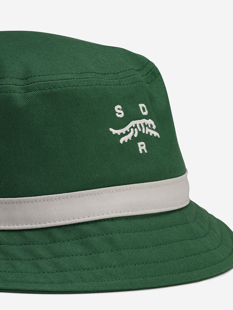 Sun Day Red Pines Twill Bucket Hat Pine/Needle | 896543-BDU