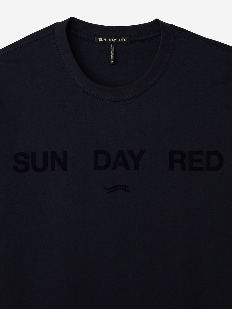 Sun Day Red SunDay T-Shirt Marineblå | 653418-TYC