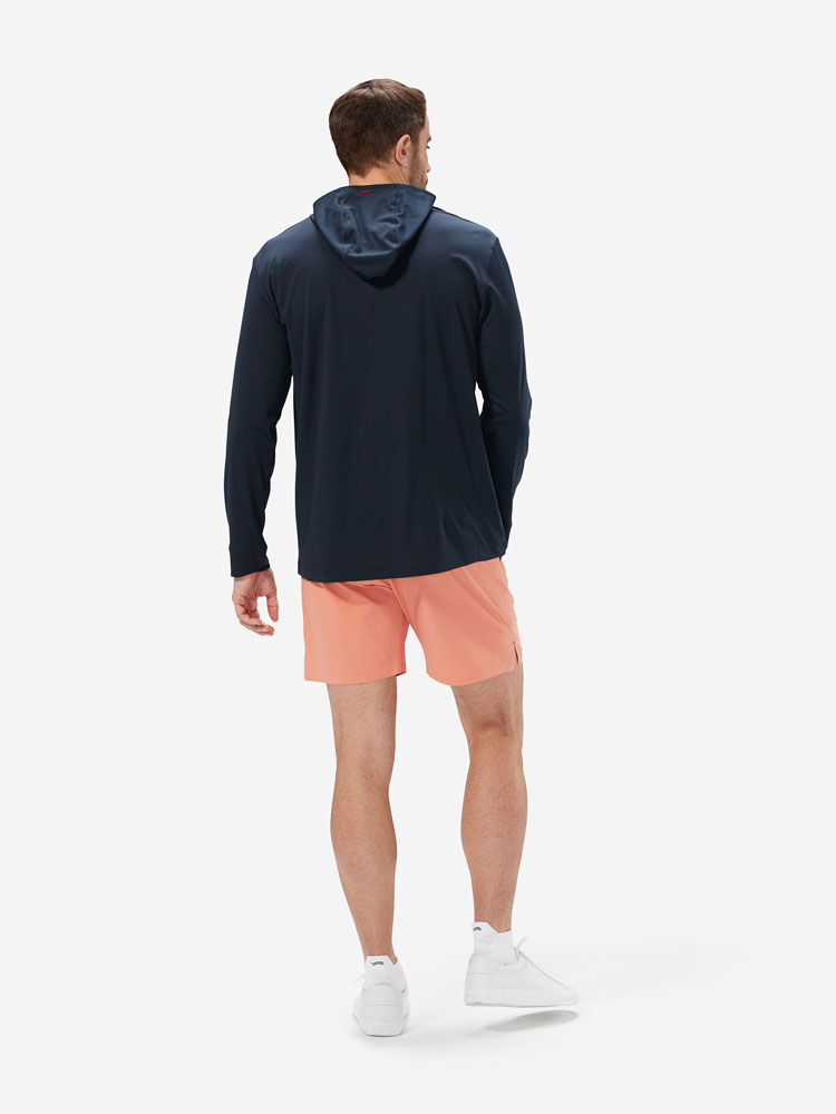 Sun Day Red Training Dry Hoodie Marineblå | 840563-ALX